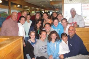 The Revere middle school softball team celebrates its successful season with a season-ending banquet at Papa Gino’s in Revere. The squad won eight games, competing almost exclusively against high school freshman teams. The Revere middle school softball team celebrates its successful season with a season-ending banquet at Papa Gino’s in Revere. The squad won eight games, competing almost exclusively against high school freshman teams.