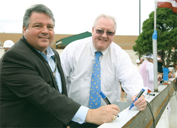 Topping off Ceremony at James Hill School